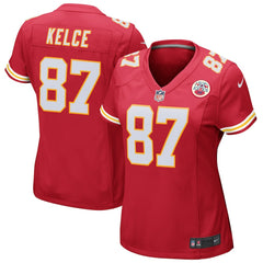 Travis Kelce Kansas City Chiefs Women's Game Jersey - Red outlet