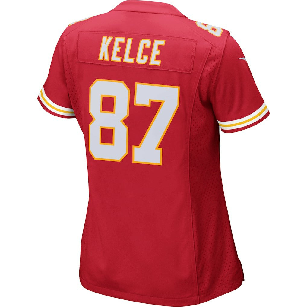 Travis Kelce Kansas City Chiefs Women's Game Jersey - Red outlet