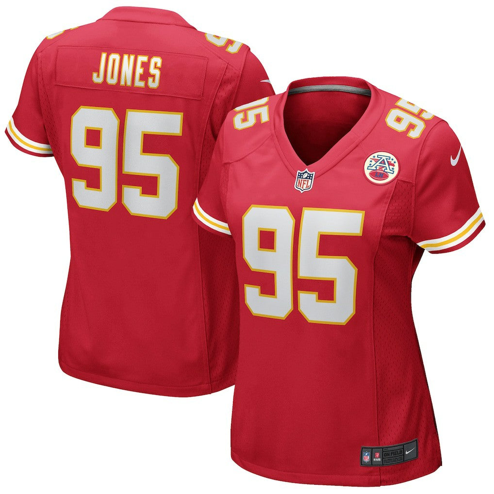 Chris Jones Kansas City Chiefs Women's Game Jersey - Red cheap