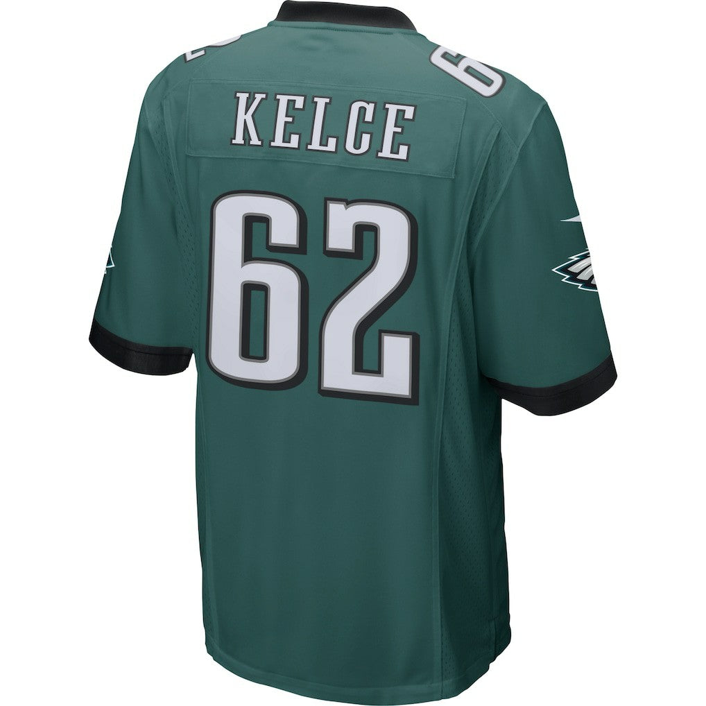 Jason Kelce Philadelphia Eagles Game Jersey - Midnight Green sale