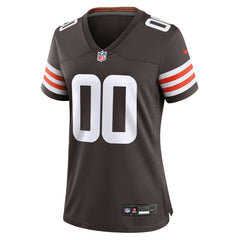 Cleveland Browns Women's Custom Game Jersey - Brown online