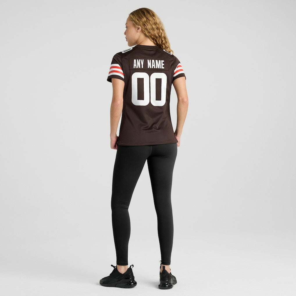 Cleveland Browns Women's Custom Game Jersey - Brown online