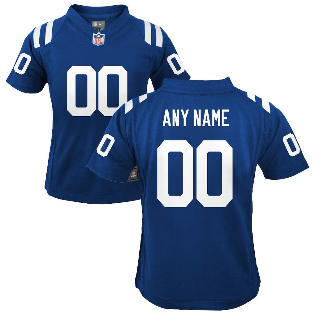 Indianapolis Colts Youth Custom Game Jersey - Royal on sale