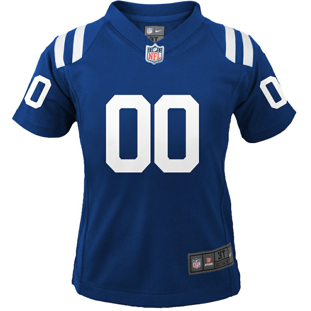 Indianapolis Colts Youth Custom Game Jersey - Royal on sale