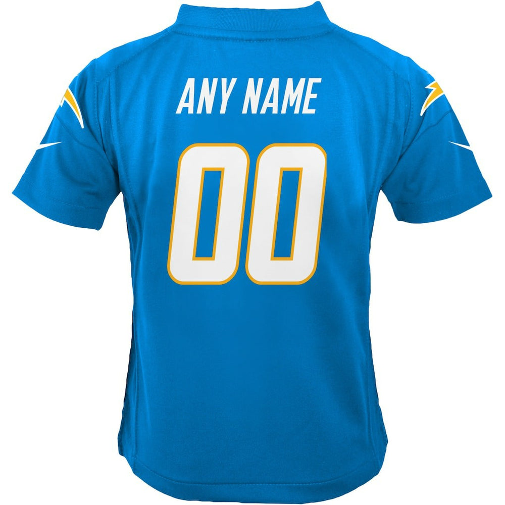 Los Angeles Chargers Youth Custom Game Jersey - Powder Blue outlet