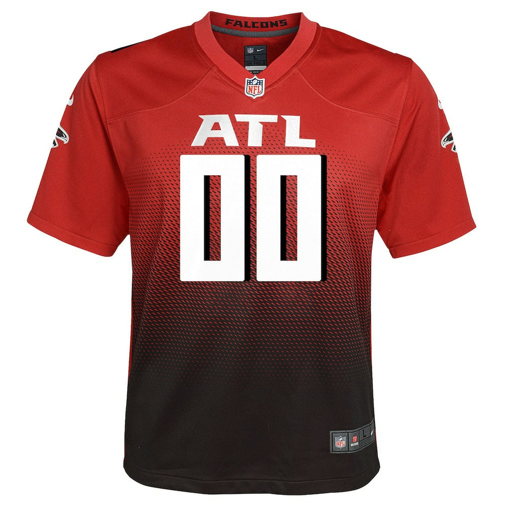 Atlanta Falcons Youth Alternate Custom Game Jersey - Red discount