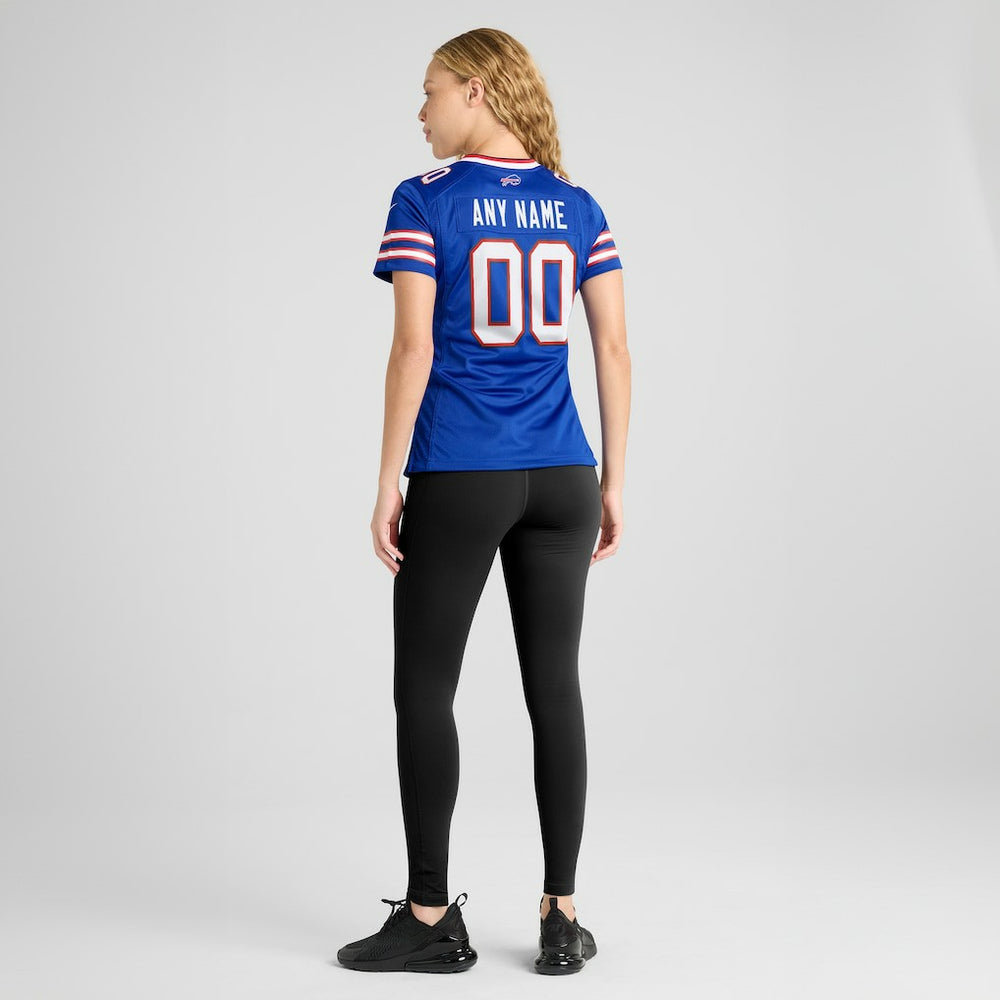 Buffalo Bills Women's Custom Game Jersey - Royal cheap