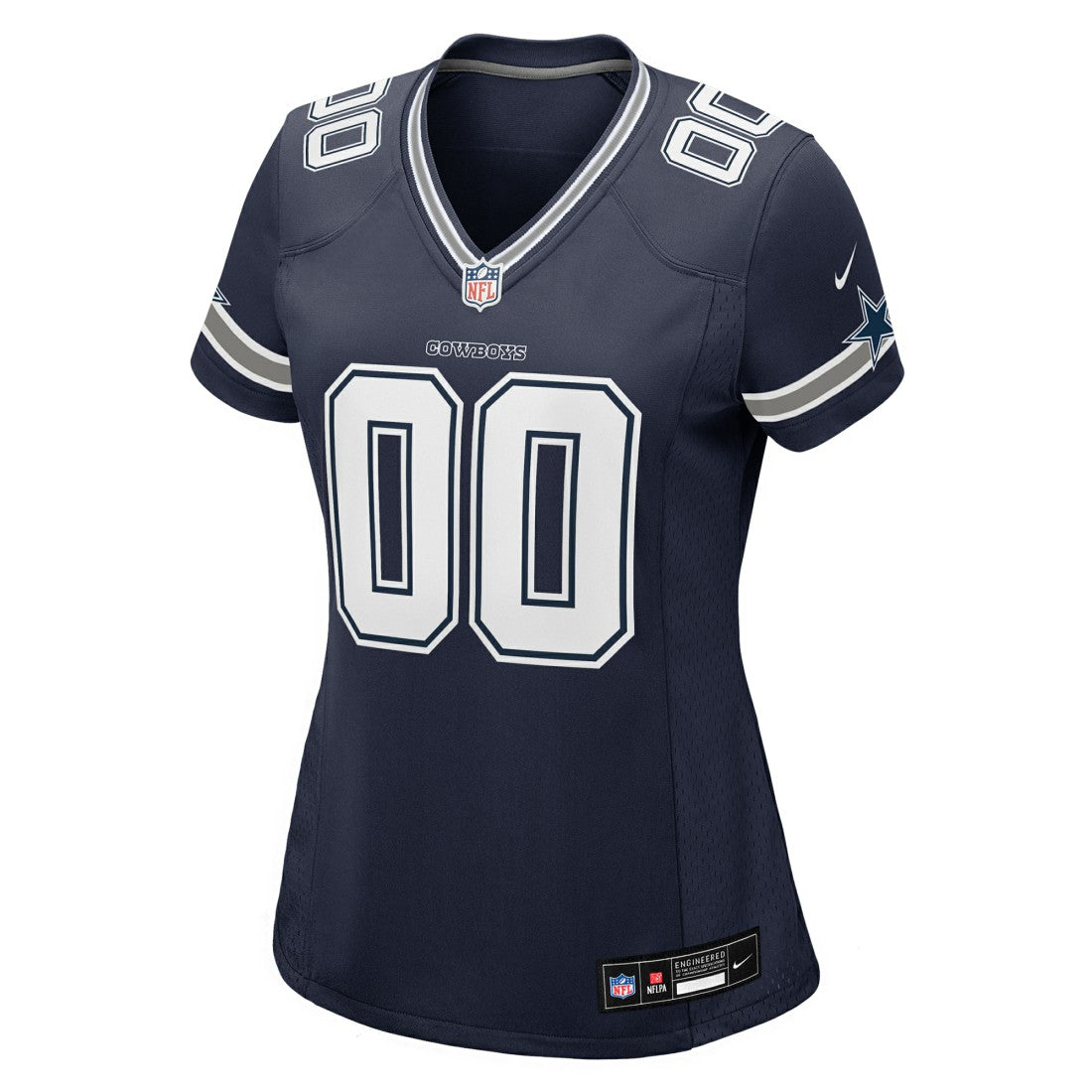 Dallas Cowboys Women's Custom Game Jersey - Navy sale