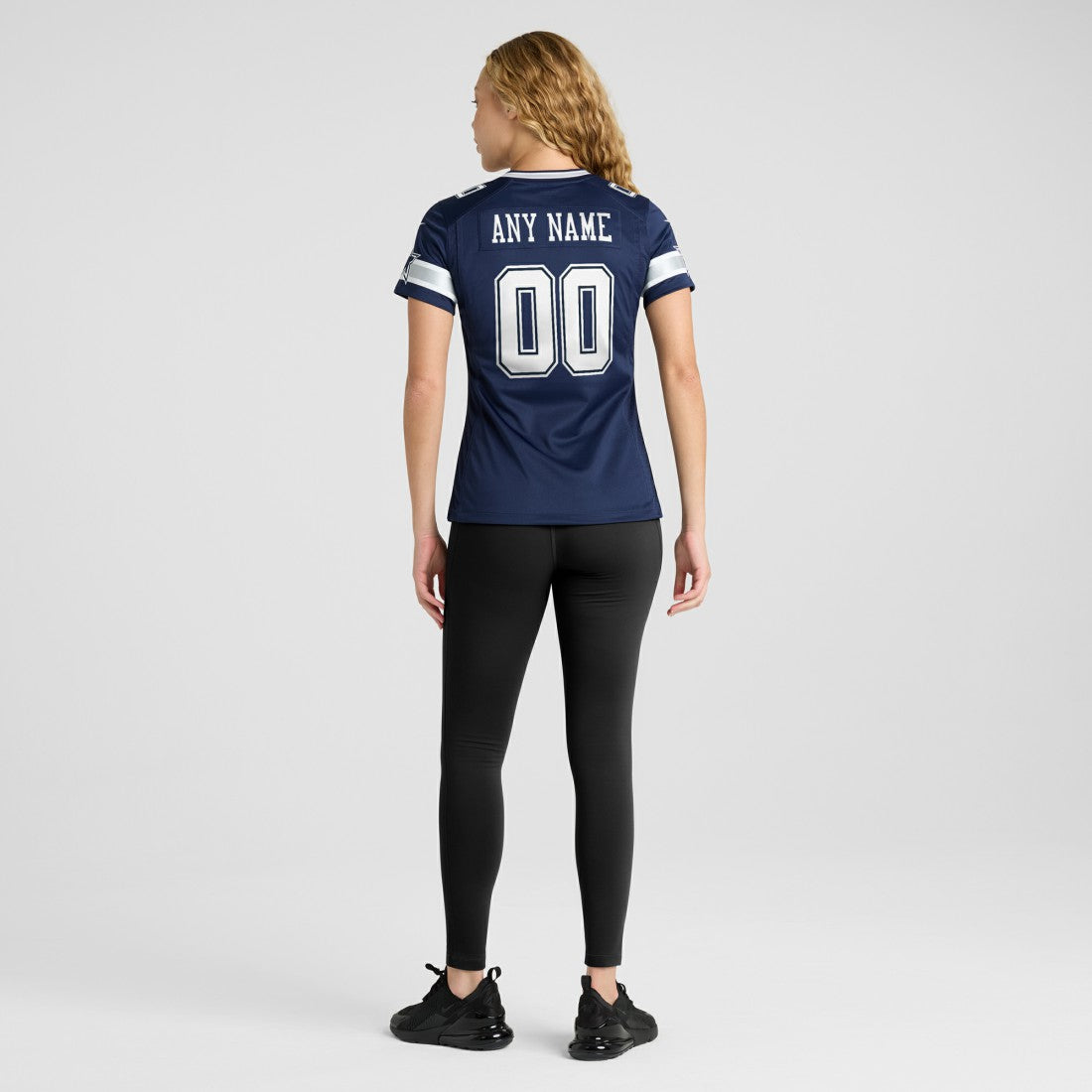 Dallas Cowboys Women's Custom Game Jersey - Navy sale