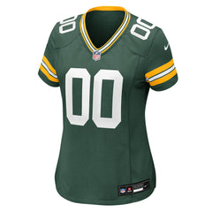 Green Bay Packers Women's Custom Game Jersey - Green online