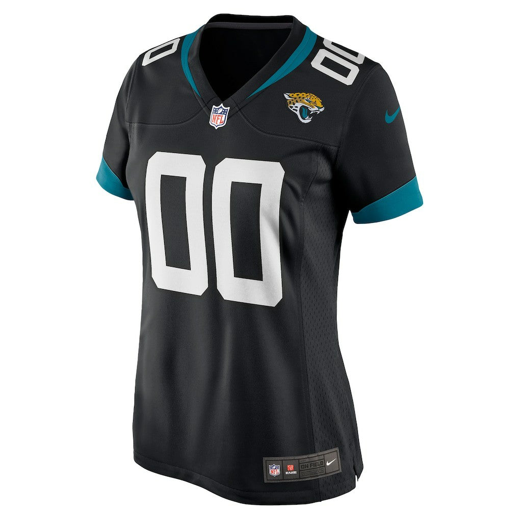 Jacksonville Jaguars Women's Custom Jersey - Black on sale