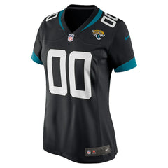 Jacksonville Jaguars Women's Custom Jersey - Black on sale