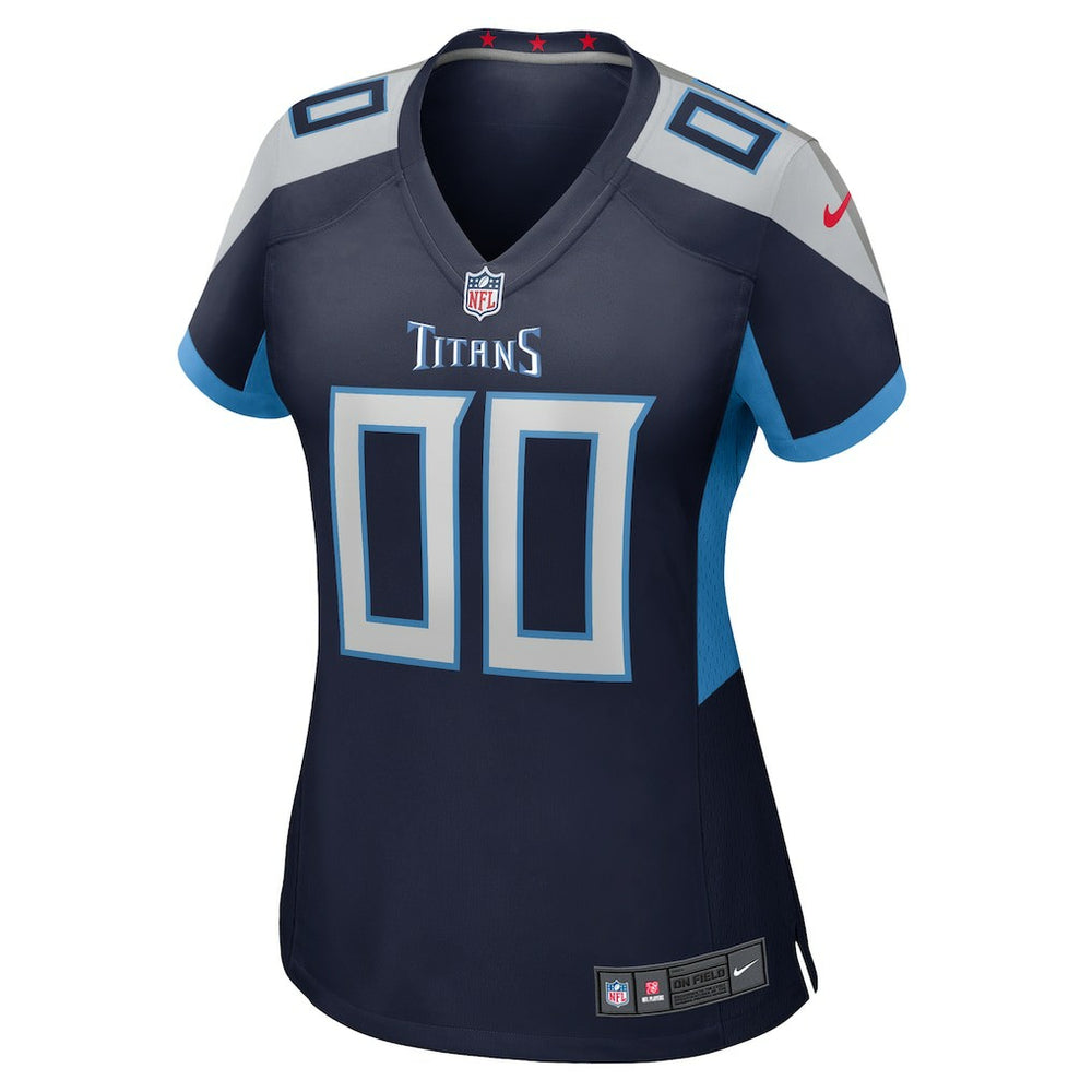 Tennessee Titans Women's Custom Game Jersey - Navy for sale