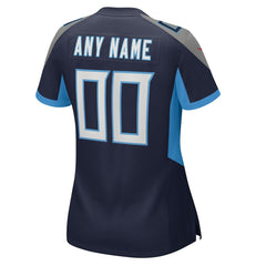 Tennessee Titans Women's Custom Game Jersey - Navy for sale