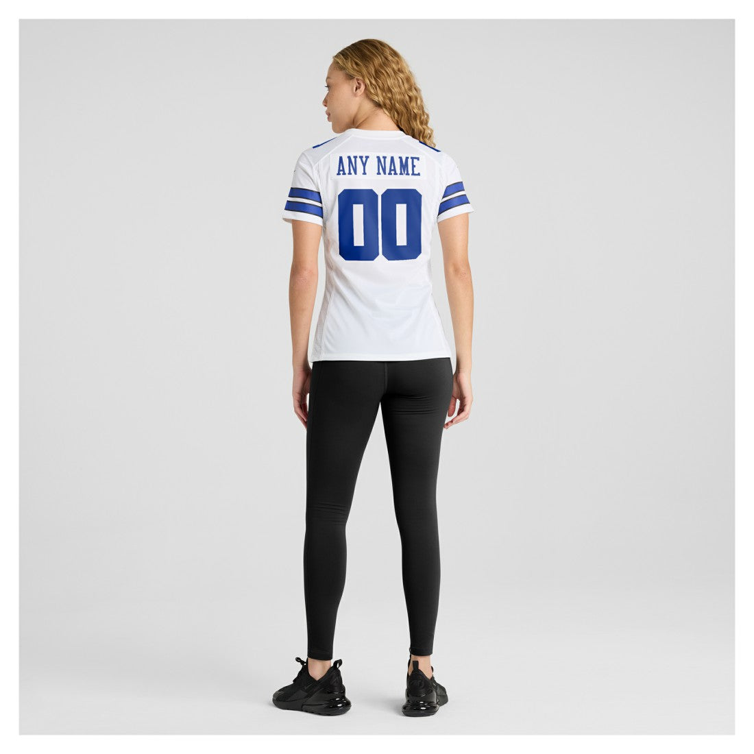 Dallas Cowboys Women's Custom Game Jersey - White outlet