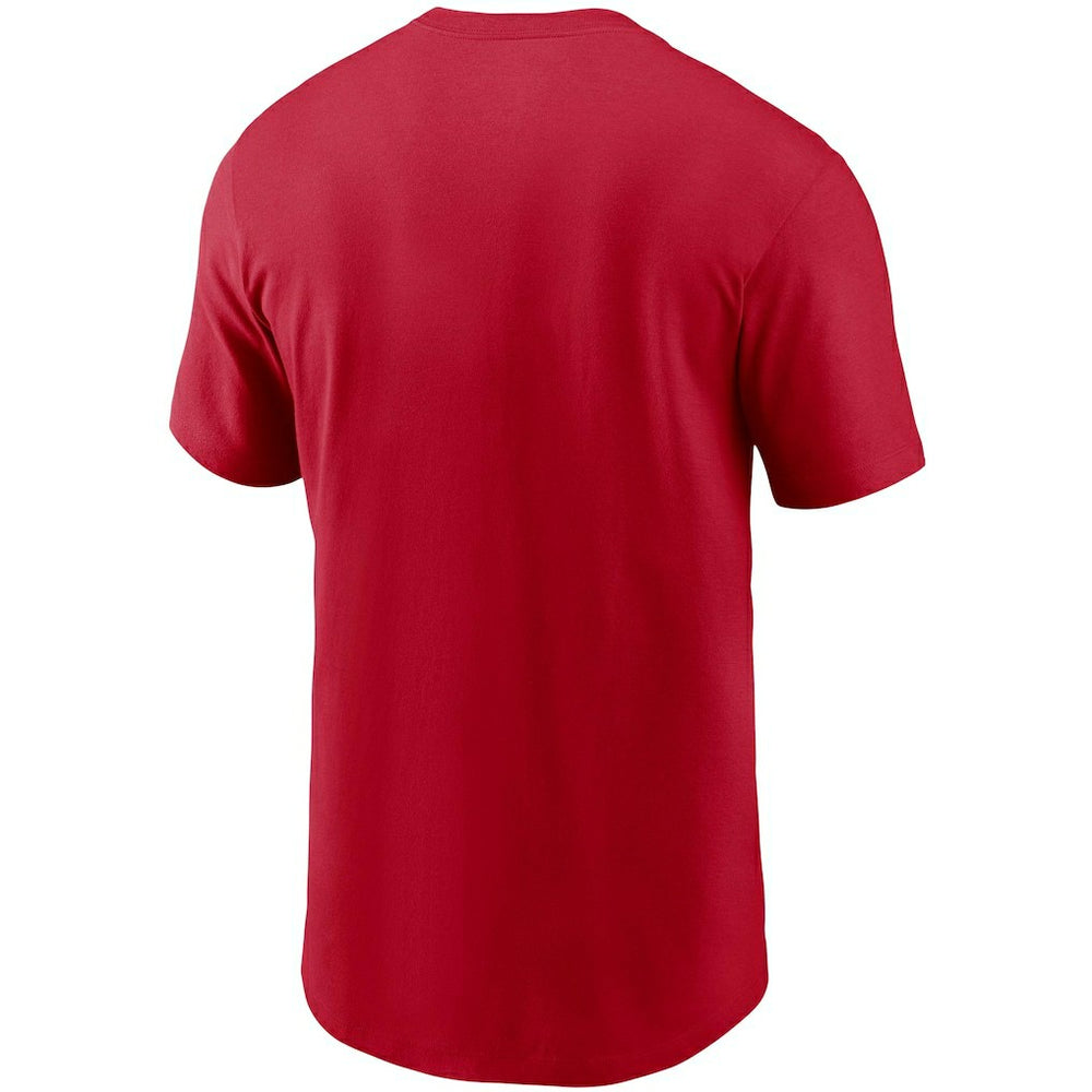 New England Patriots Team Wordmark T-Shirt - Red outlet