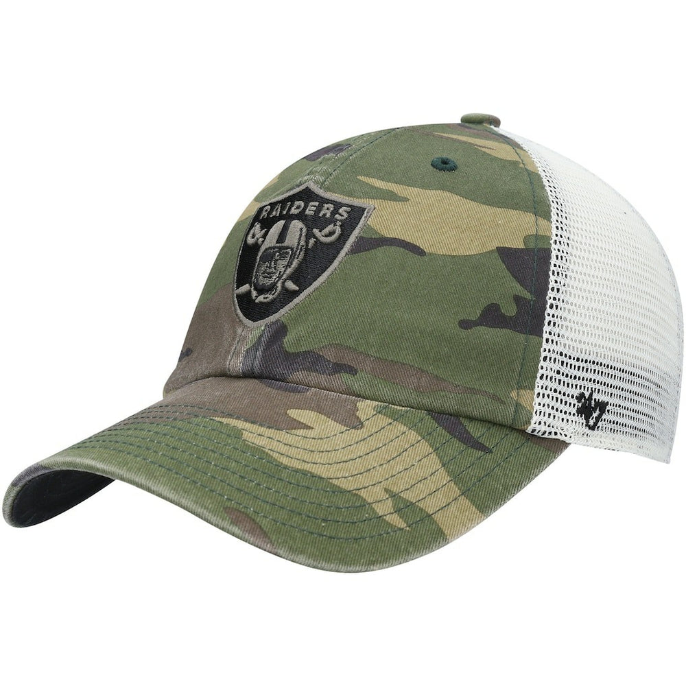 Las Vegas Raiders '47 Branson Trucker Clean Up Hat - Camo discount