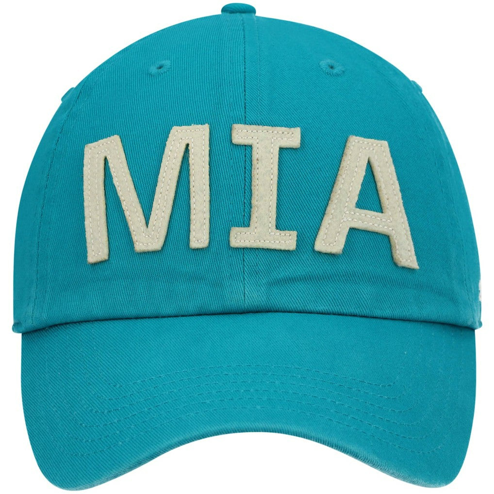 Miami Dolphins '47 Women's Finley Clean Up Adjustable Hat - Aqua outlet