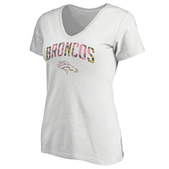 Denver Broncos Women's Floral Arch T-Shirt - White online