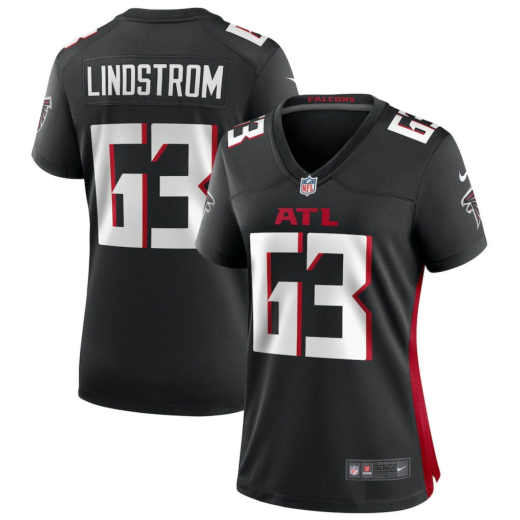 Chris Lindstrom Atlanta Falcons Women's Game Jersey - Black for sale