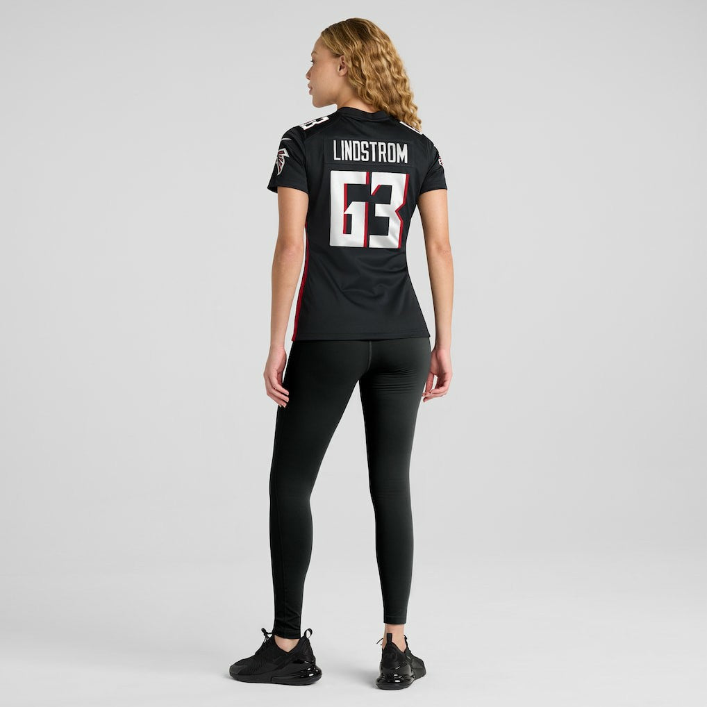 Chris Lindstrom Atlanta Falcons Women's Game Jersey - Black for sale
