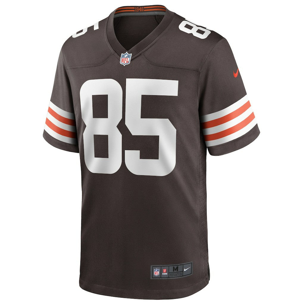 David Njoku Cleveland Browns Player Game Jersey - Brown discount