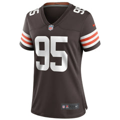 Myles Garrett Cleveland Browns Women's Player Game Jersey - Brown on sale