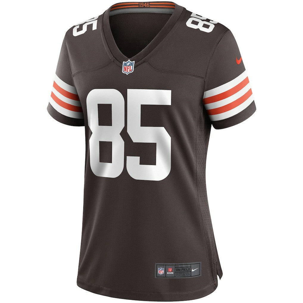 David Njoku Cleveland Browns Women's Player Game Jersey - Brown online