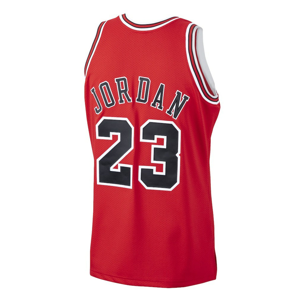 Michael Jordan Chicago Bulls 1997/98 Hardwood Classics Authentic Jersey sale - Scarlet discount