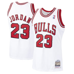 Michael Jordan Chicago Bulls 1997/98 Hardwood Classics Authentic Jersey sale - White discount