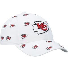Kansas City Chiefs '47 Women's Confetti Clean Up Adjustable Hat - White sale