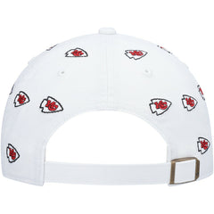 Kansas City Chiefs '47 Women's Confetti Clean Up Adjustable Hat - White sale