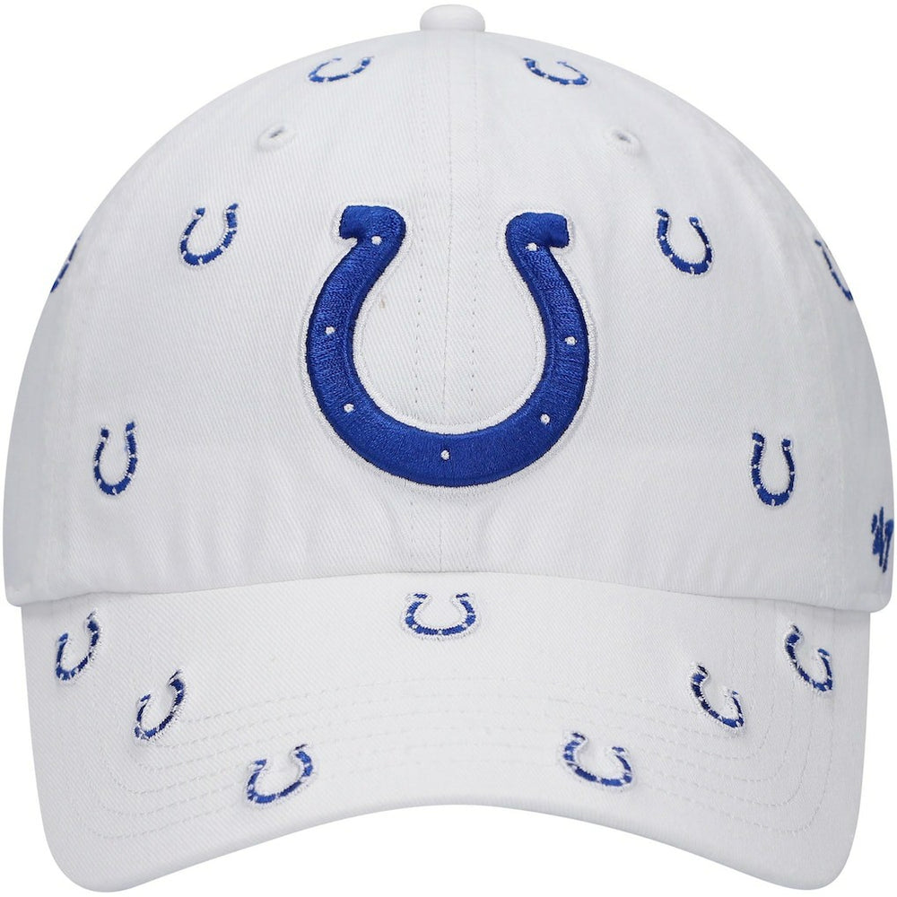 Indianapolis Colts '47 Women's Confetti Clean Up Adjustable Hat - White discount