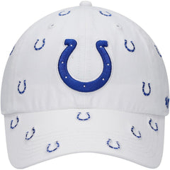 Indianapolis Colts '47 Women's Confetti Clean Up Adjustable Hat - White discount