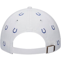 Indianapolis Colts '47 Women's Confetti Clean Up Adjustable Hat - White discount