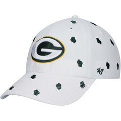 Green Bay Packers '47 Women's Confetti Clean Up Adjustable Hat - White online