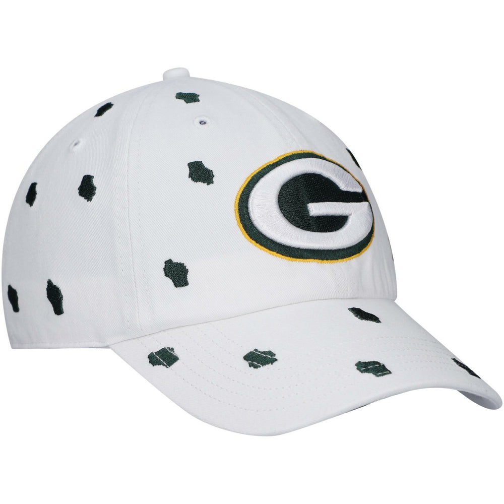 Green Bay Packers '47 Women's Confetti Clean Up Adjustable Hat - White online