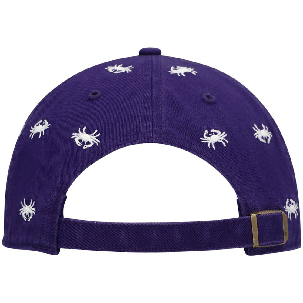 Baltimore Ravens '47 Women's Confetti Clean Up Adjustable Hat - Purple for sale