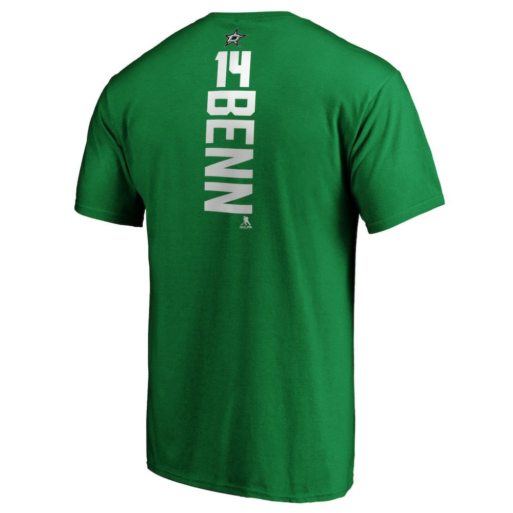 Jamie Benn Dallas Stars Playmaker T-Shirt - Kelly Green T-shirts