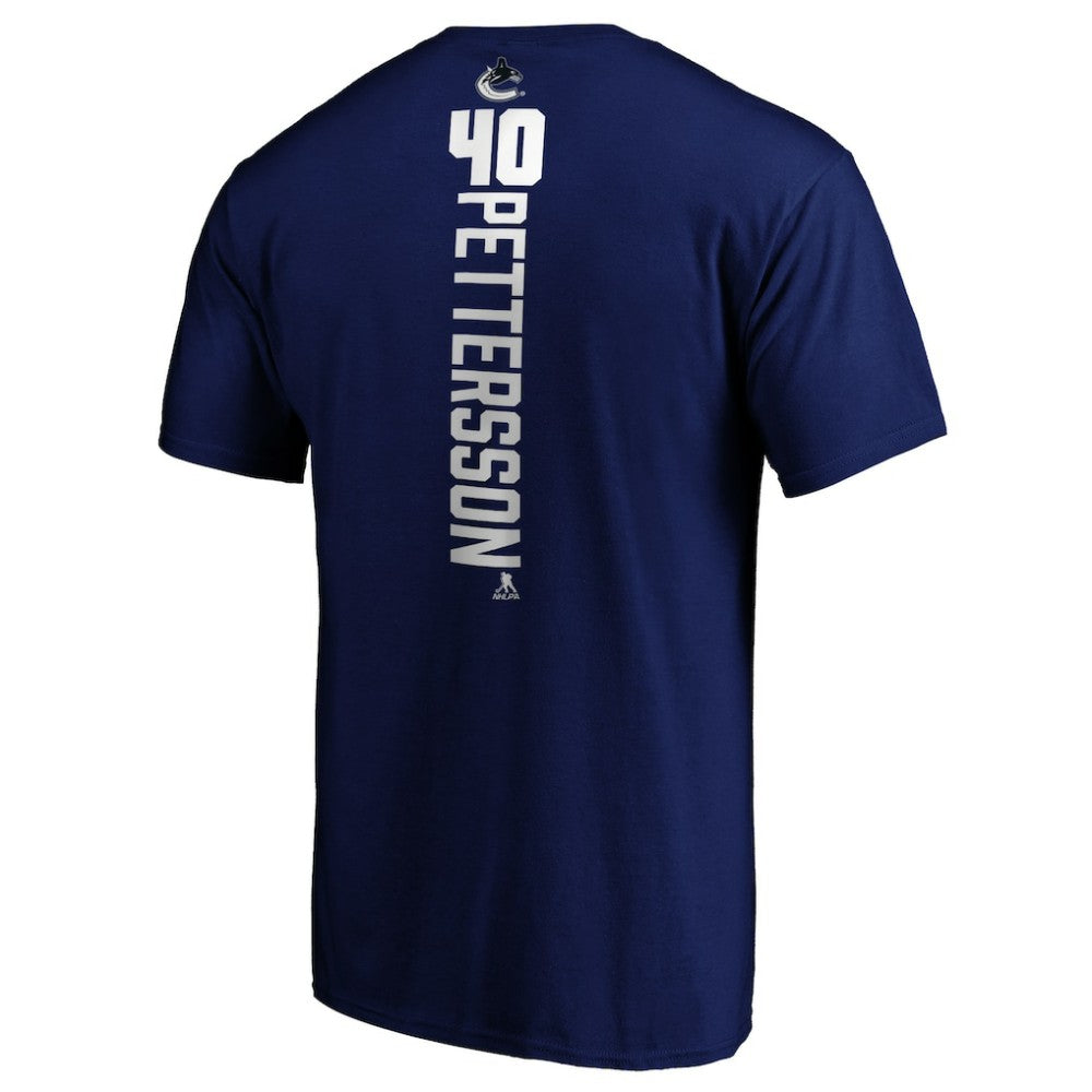 Elias Pettersson Vancouver Canucks Playmaker T-Shirt - Royal T-shirts