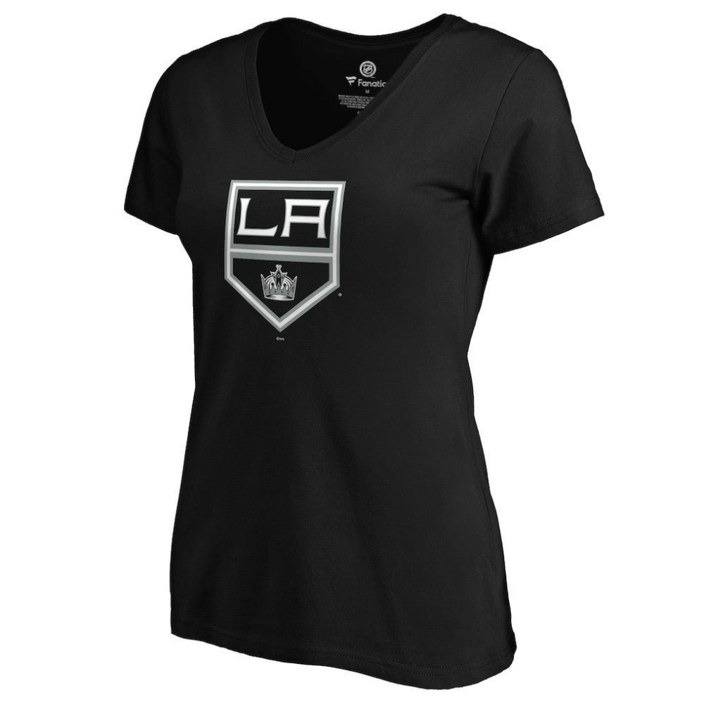 Anze Kopitar Los Angeles Kings Women's Playmaker V-Neck T-Shirt - Black T-shirts