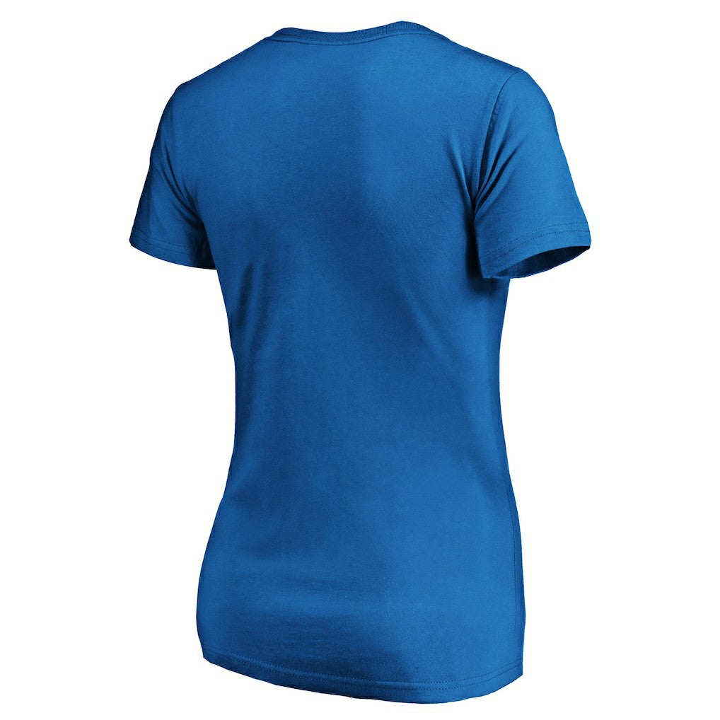 Los Angeles Chargers Women's Victory Arch V-Neck T-Shirt - Blue cheap