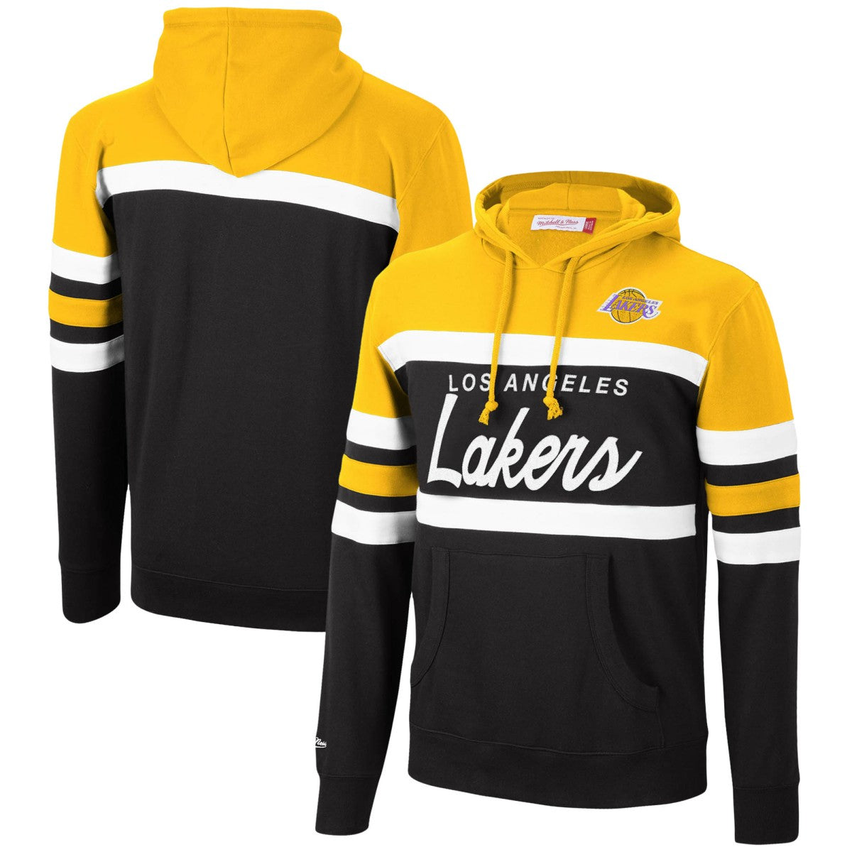 Los Angeles Lakers Head Coach Pullover Hoodie - Gold/Black on sale