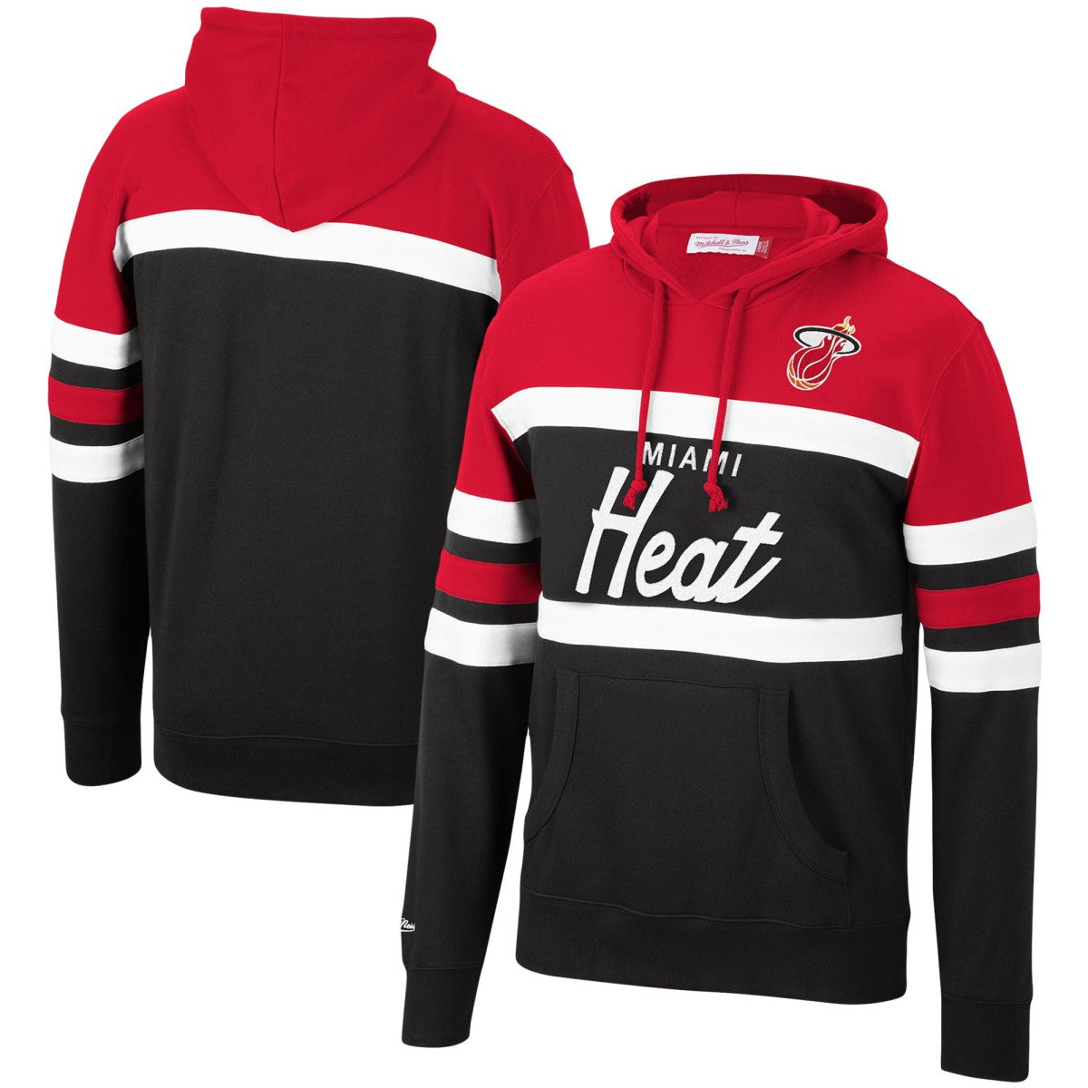 Miami Heat Head Coach Pullover Hoodie - Red/Black shop