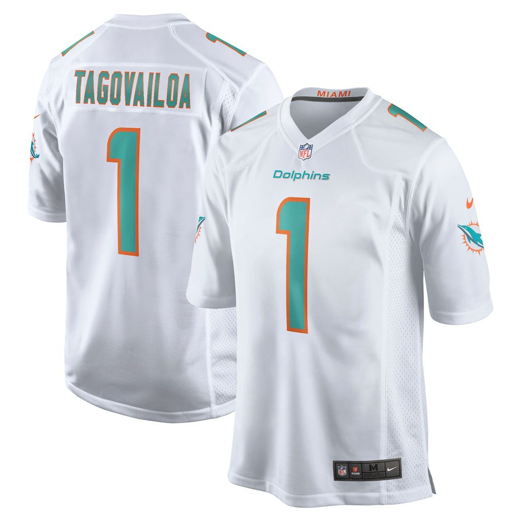 Tua Tagovailoa Miami Dolphins Game Jersey - White cheap
