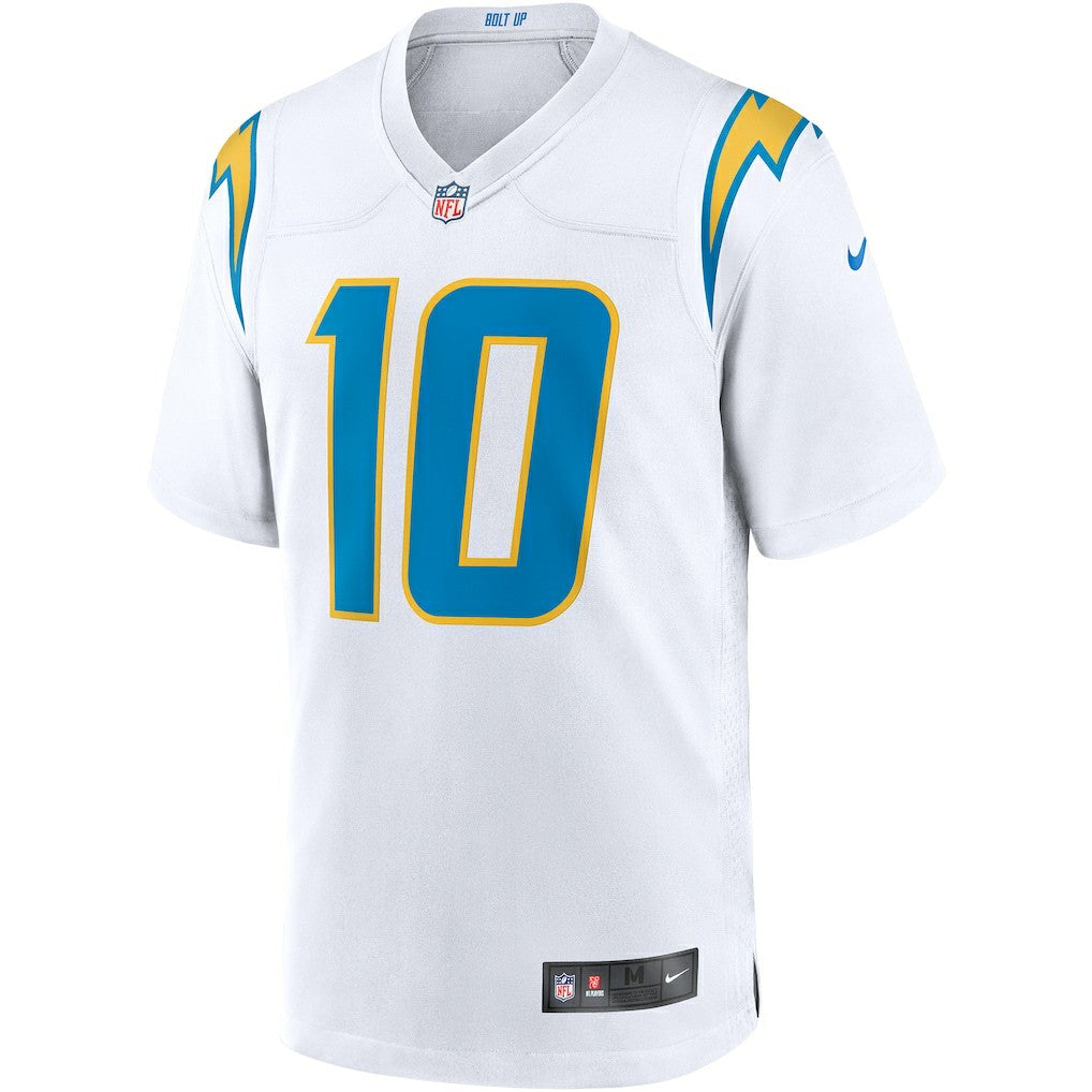 Justin Herbert Los Angeles Chargers Game Jersey - White on sale
