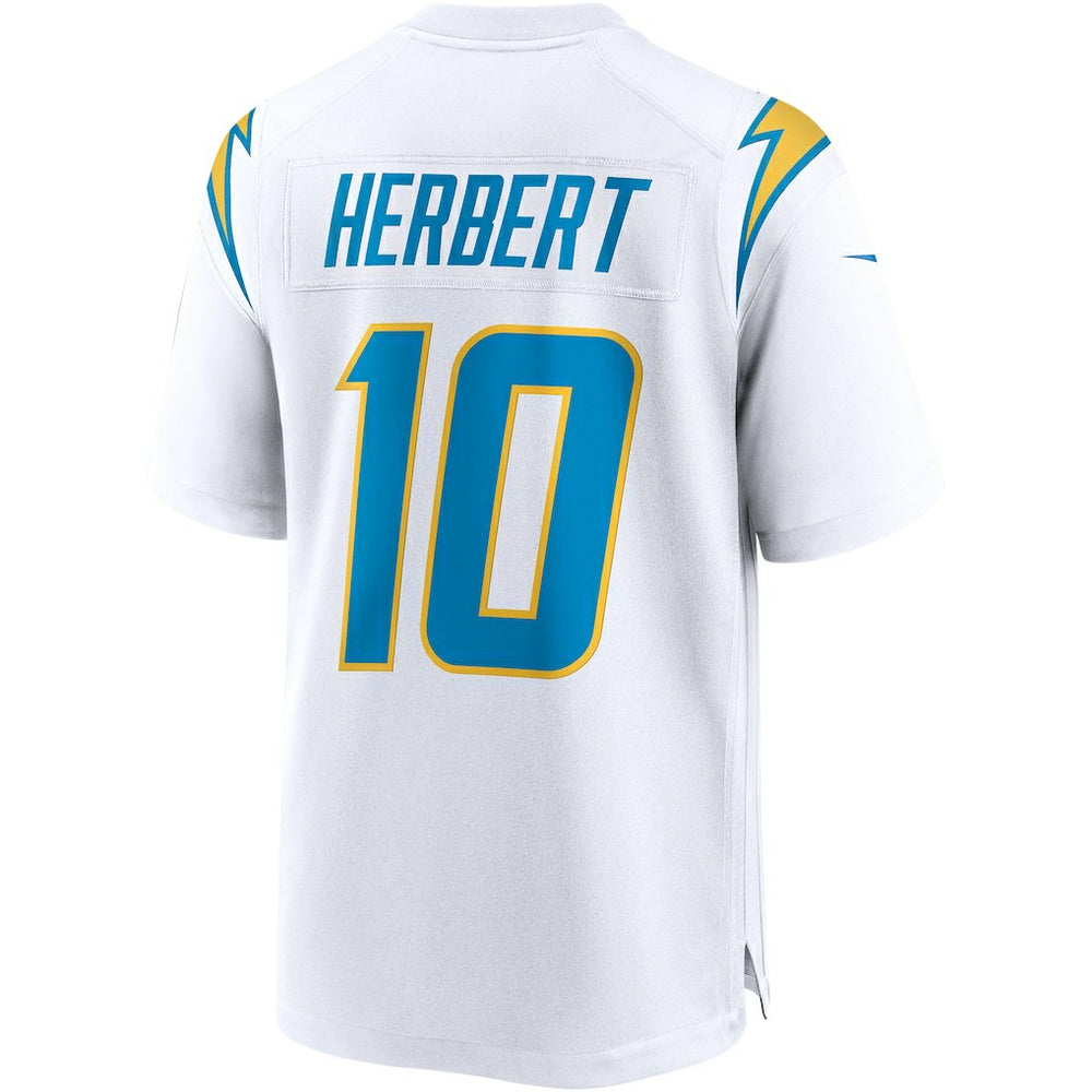 Justin Herbert Los Angeles Chargers Game Jersey - White on sale