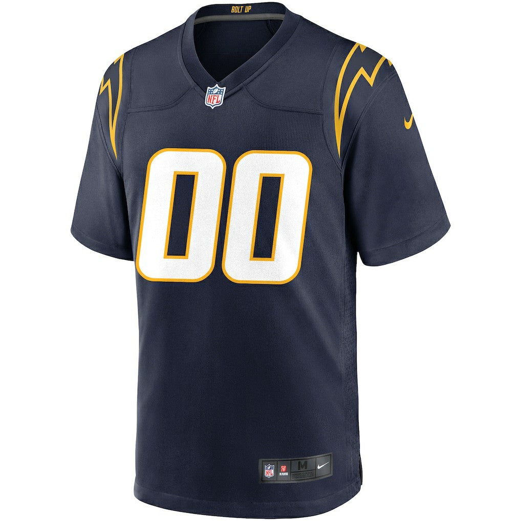 Los Angeles Chargers Alternate Custom Game Jersey - Navy sale