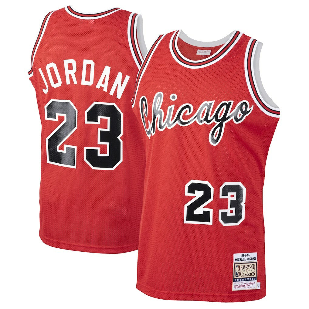Michael Jordan Chicago Bulls 1984/85 Hardwood Classics Rookie Authentic Jersey sale - Red online