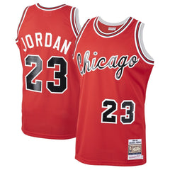 Michael Jordan Chicago Bulls 1984/85 Hardwood Classics Rookie Authentic Jersey sale - Red online